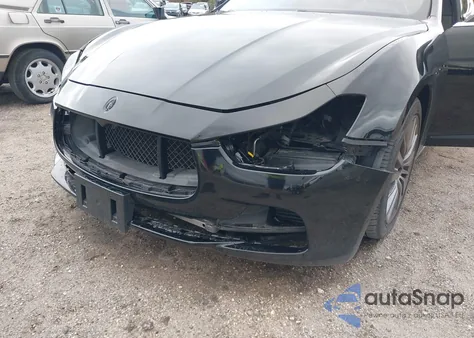 2017 Maserati Ghibli S z USA, uszkodzony, nr VIN ZAM57RSA2H1233679